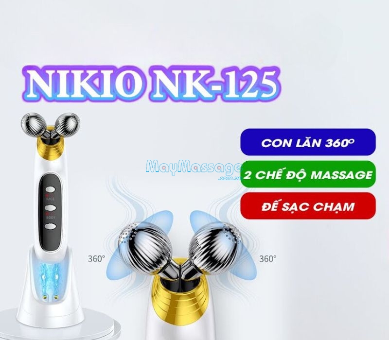 Máy massage nâng cơ 2 chức năng face và body Nikio NK-125 tích hợp nhiều công nghệ hiện đại