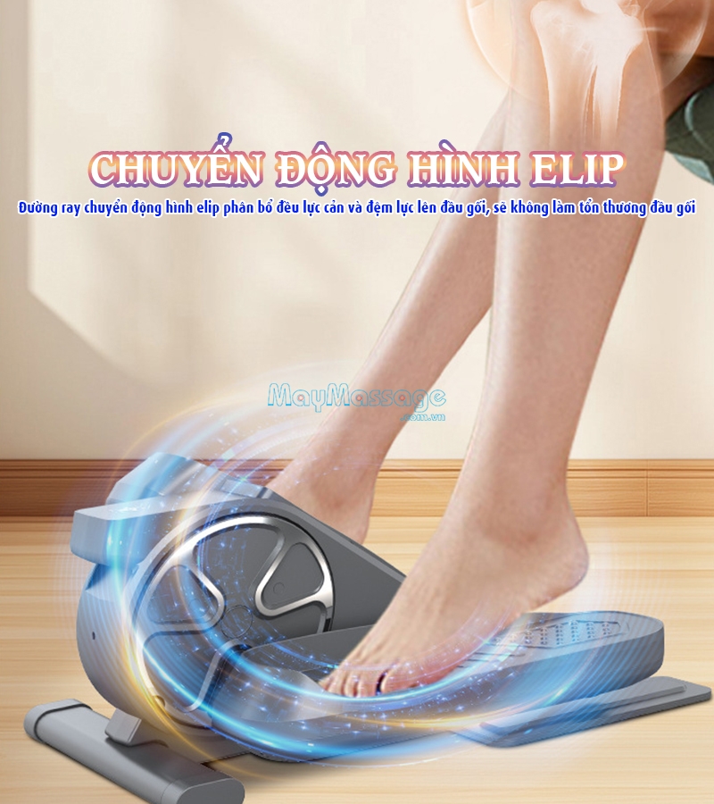 Máy tập thể dục đa năng Booster Boluojun ST-6031 được thiết kế dạng chuyển động hình elip giúp phân bổ đều lực tác động