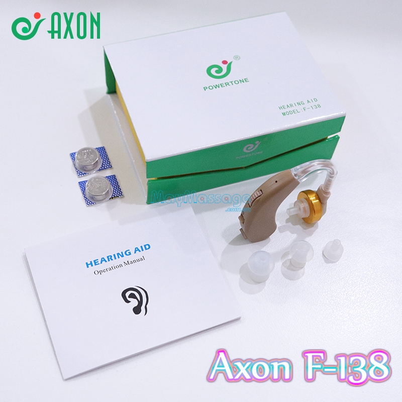 M&aacute;y trợ th&iacute;nh gi&aacute; rẻ kiểu v&ograve;ng sau tai Axon F-138 c&oacute; &acirc;m thanh r&otilde; n&eacute;t cho người d&ugrave;ng