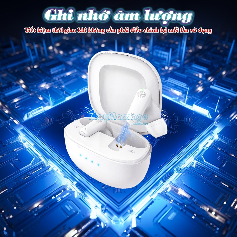 Tai nghe trợ th&iacute;nh kh&ocirc;ng d&acirc;y ghi nhớ &acirc;m lượng FUNMIC EN-D22ư