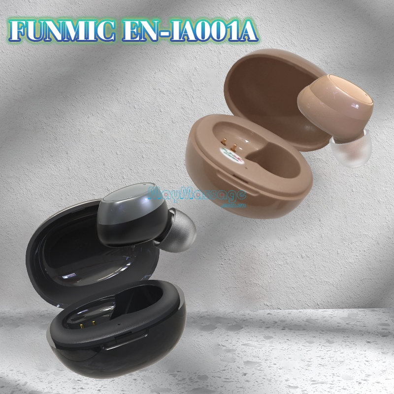 Tai nghe trợ th&iacute;nh kh&ocirc;ng d&acirc;y dễ sử dụng FUNMIC EN-IA001A