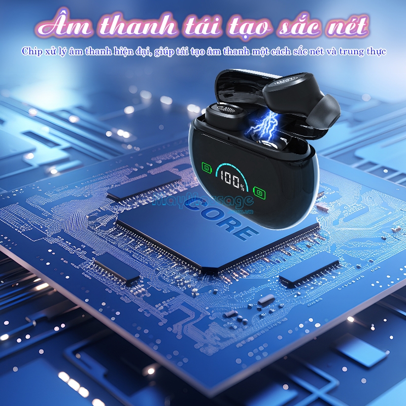 Tai nghe trợ th&iacute;nh kh&ocirc;ng d&acirc;y bộ &acirc;m thanh sắc n&eacute;t FUNMIC EN-IA006A