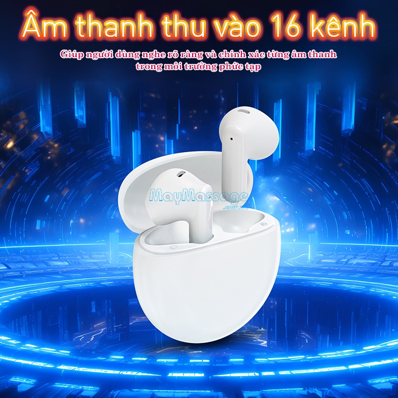 Tai nghe trợ thính không dây âm thanh thu vào 16 kênh FUNMIC EN-IA008A