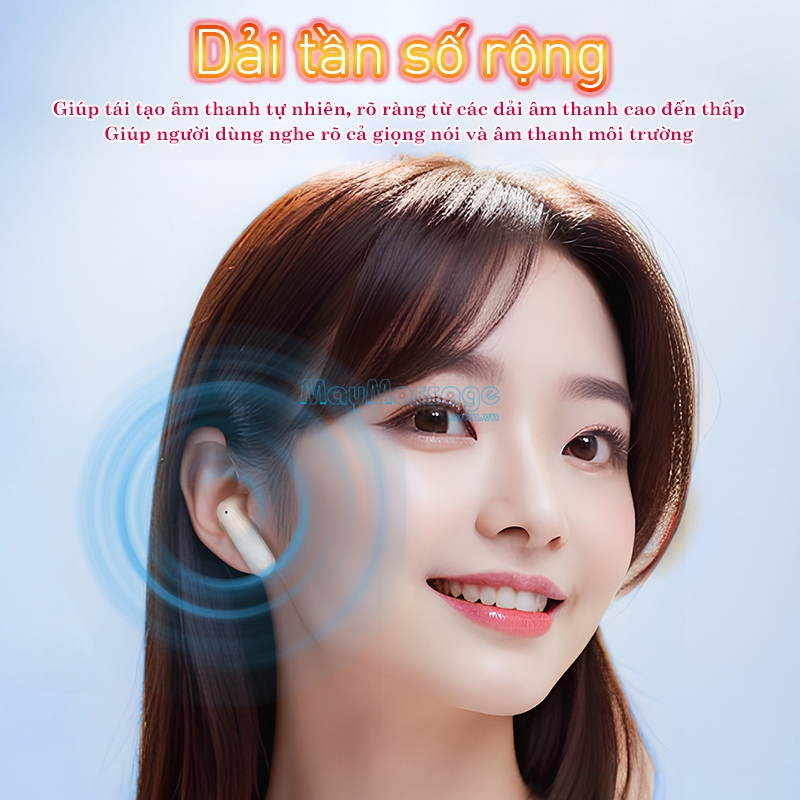 Tai nghe trợ thính không dây âm thanh trung thực FUNMIC EN-IA008A