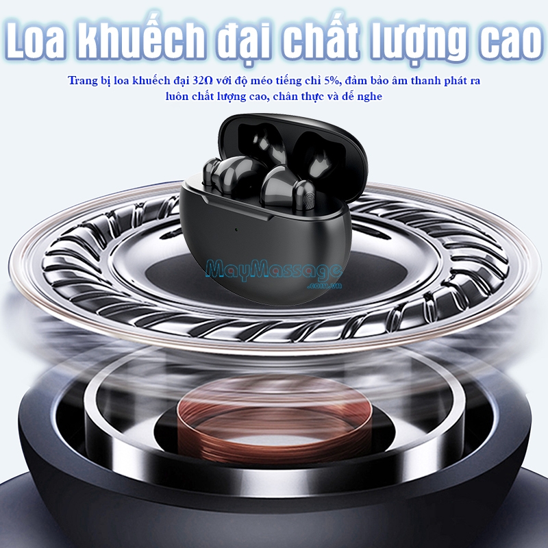 Tai nghe trợ th&iacute;nh kh&ocirc;ng d&acirc;y loa khuếch đại FUNMIC EN-IA013A