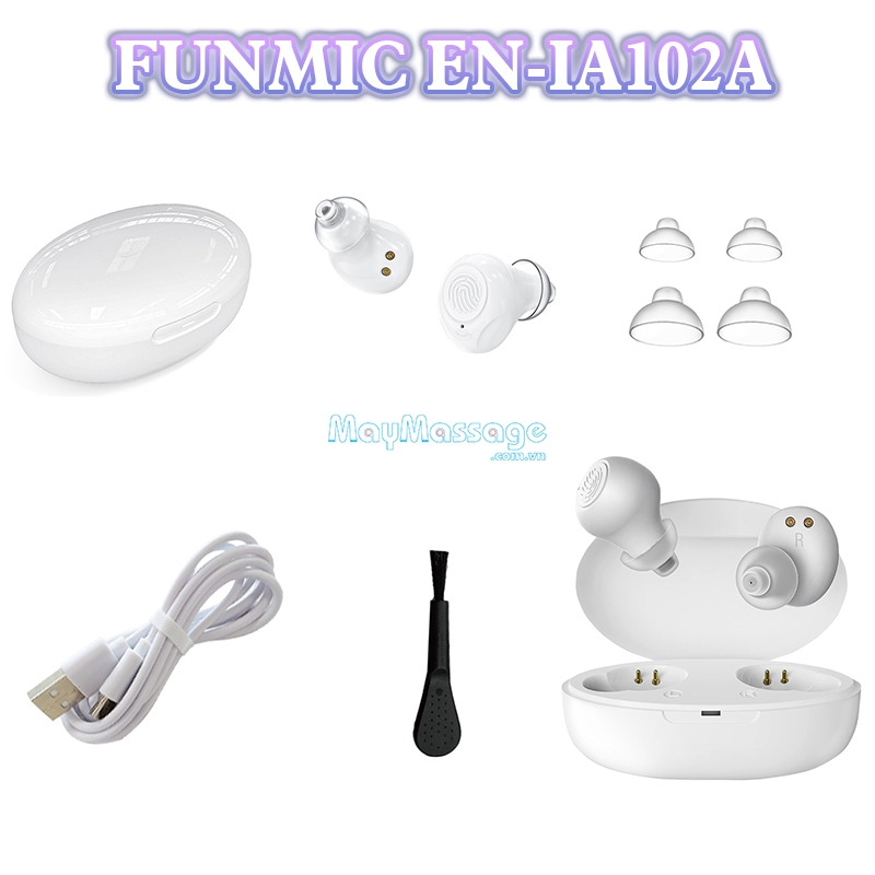 Tai nghe trợ th&iacute;nh bộ phụ kiện FUNMIC EN-IA102A