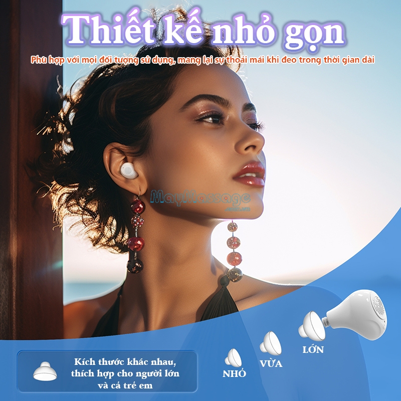 Tai nghe trợ th&iacute;nh thiết kế nhỏ gọn FUNMIC EN-IA102A