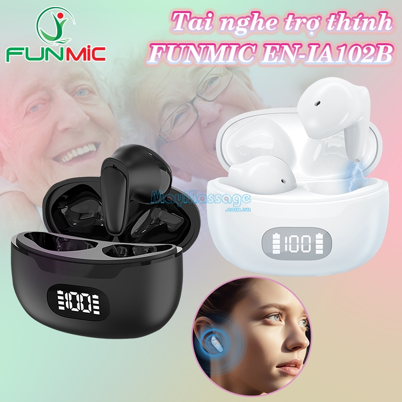Tai nghe trợ thính không dây FUNMIC EN-IA102B