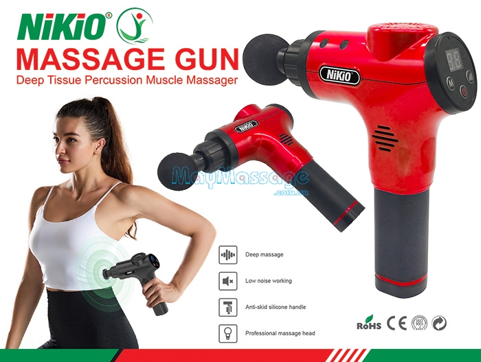 Súng massage gun Nikio NK-170B