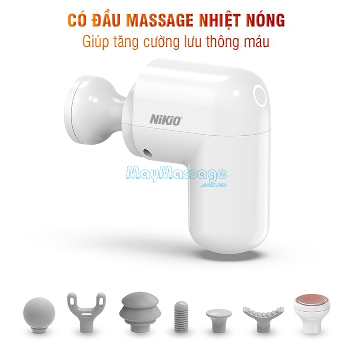 Súng massage cầm tay Nikio NK-173