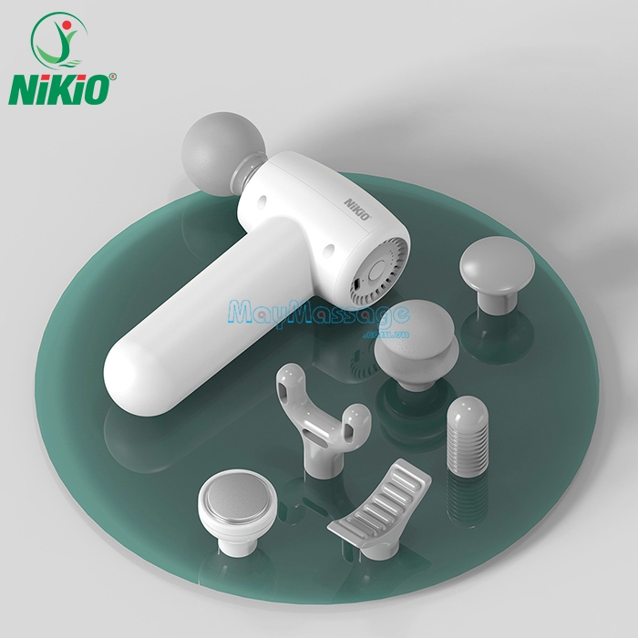 Súng massage giãn cơ Mini cao cấp Nikio NK-175