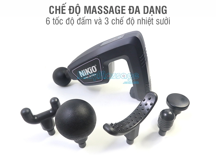 Súng massage toàn thân Nikio NK-275