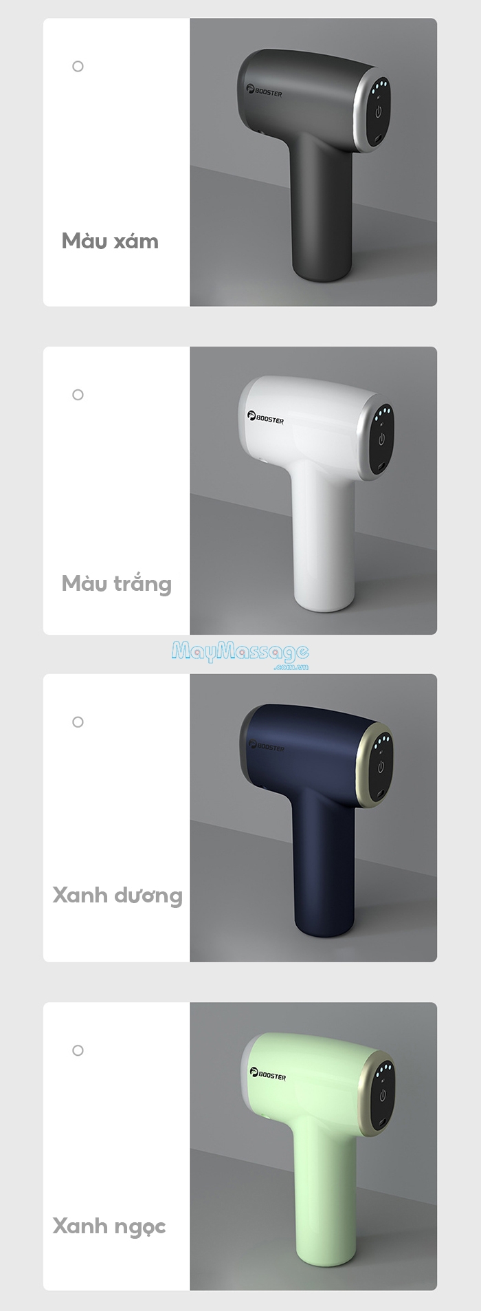 Súng massage giãn cơ Booster MINI V1