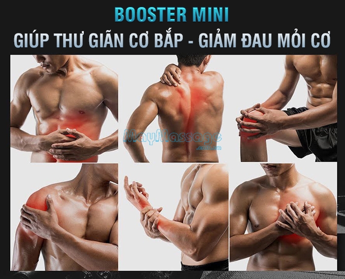 Súng massage cơ Booster Pocket MINI