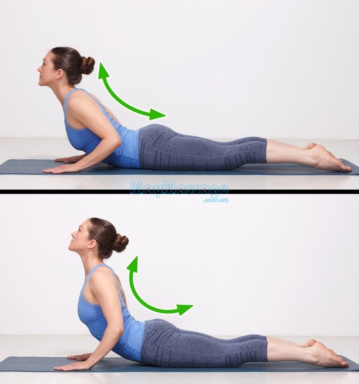 Tập thể dục bằng các bài tập nhẹ nhàng giảm cơn đau lưng dưới gần mông