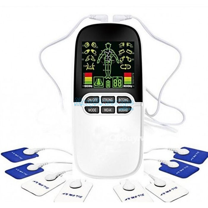 Máy massage xung điện JINGYAO JY-A818 xoa tan cơn xương đau bả vai tạo cảm giác dễ chịu