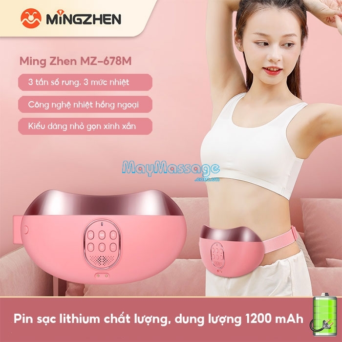 Máy massage bụng Ming Zhen MZ-678M làm giảm mỡ bụng tại nhà tốt nhất 