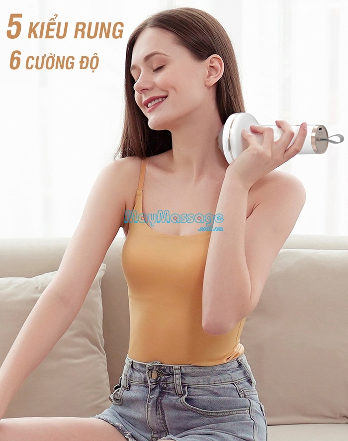 Máy massage cầm tay Puli PL-670 giảm cứng khớp cổ tay tức thì 