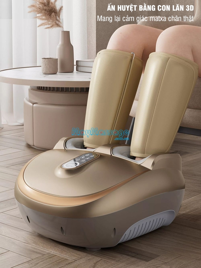 Máy massage chân Nikio NK-187 túi khí giúp giảm bị căng cơ chân nhanh nhất 