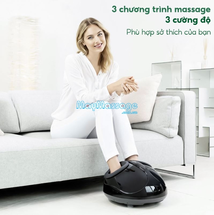 Máy massage chân FM90 giúp giảm đau chân, cải thiện sức khỏe