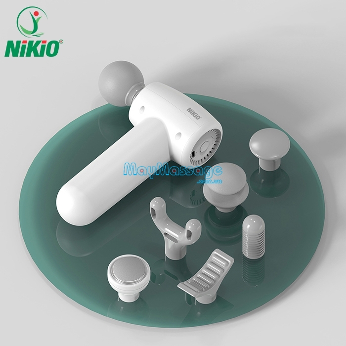 Máy massage cổ vai gáy Nikio NK-175 xoa bóp giảm đau cổ bên trái 