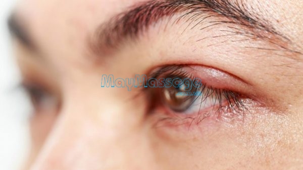 Mí mắt bị sưng thường sẽ có dấu hiệu ngứa, sưng và đỏ khóe mắt 