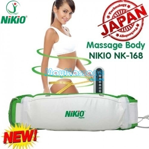 Máy massage bụng Nikio - 168 giảm mỡ bụng hiệu quả nhanh chóng 