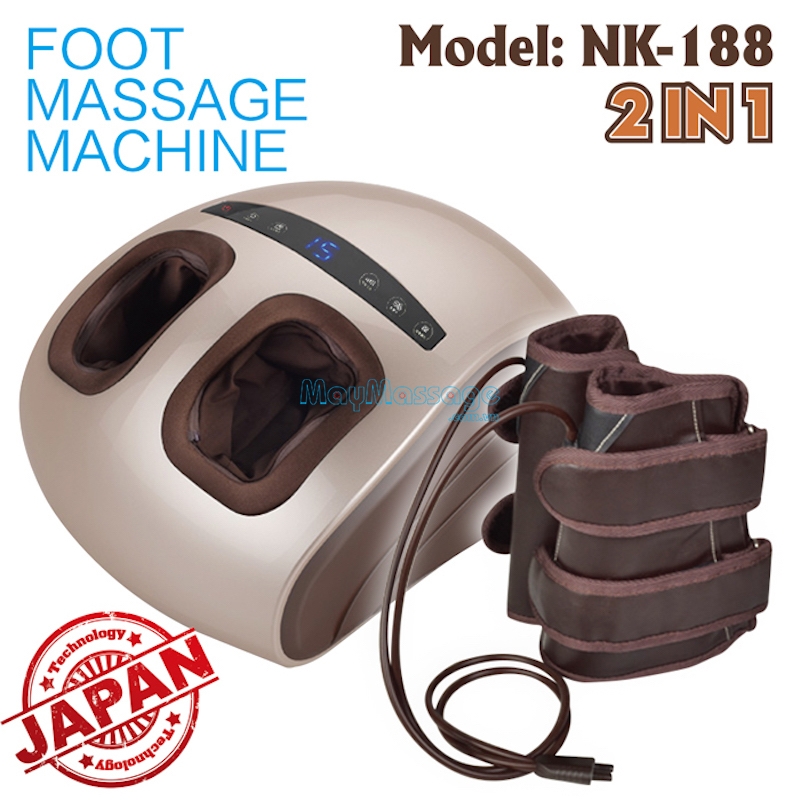 Máy massage chân Nhật Bản Nikio NK-180 hiện đại giúp cải thiện sức khỏe tốt nhất