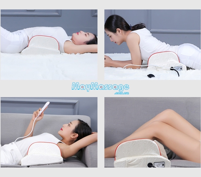 Máy massage lưng hỗ trợ pohục hồi các chứng đau lưng hiệu quả