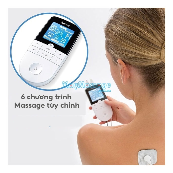 Máy massage xung điện TENS giúp trị liệu chứng đau vai gáy cấp tốc