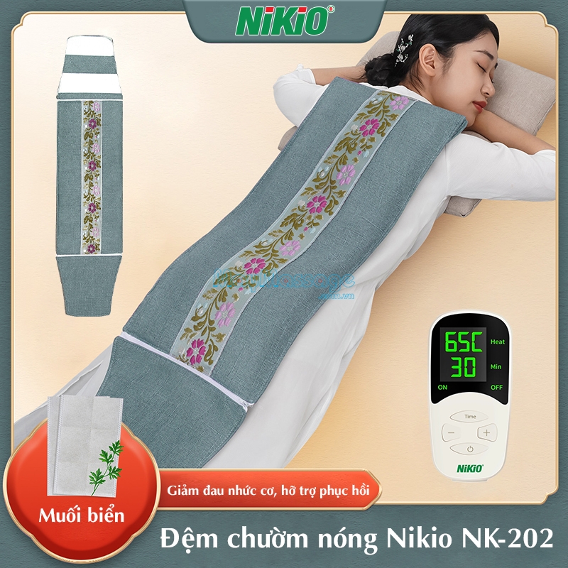 Đệm nhiệt nóng toàn thân cao cấp Nikio NK-202