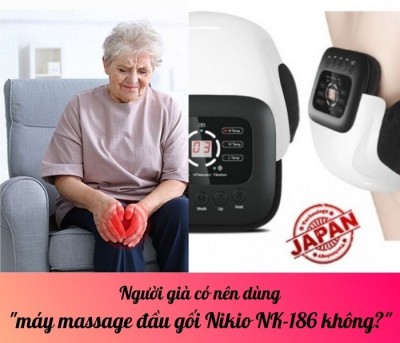  Người già có nên dùng máy massage đầu gối Nikio NK-186 không?