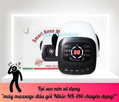 Tại sao nên sử dụng máy massage đầu gối Nikio NK-186 chuyên dụng?
