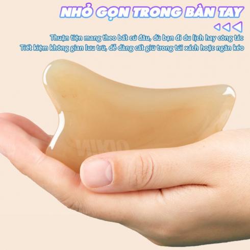 Dụng cụ massage cạo gió giải cơ Nikio NK-03C1 - Giải độc cơ thể kích thích tuần hoàn máu và thư giãn các cơ