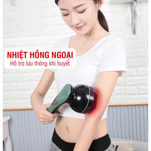 Máy massage cầm tay PULI PL-661DC4 - 8 đầu cao dòng cao cấp