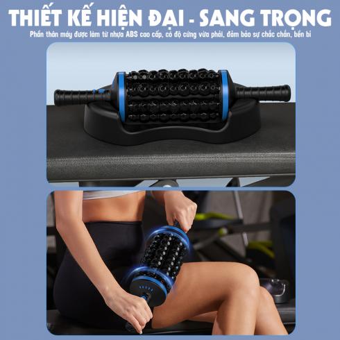 Con lăn massage lưng và giãn cơ toàn thân pin sạc Puli PL-699DC