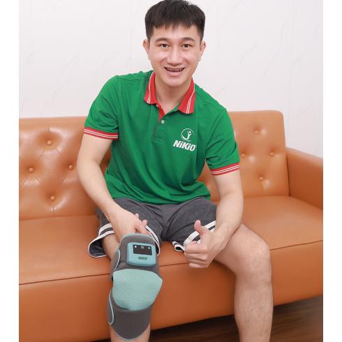 Máy massage đầu gối đa năng Nikio NK-185D - Rung nóng