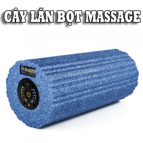 Con lăn massage rung pin sạc trị nhức căng cơ Booster Pi Roller Pro