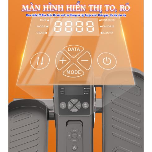Máy đạp chân elip đa năng Booster Boluojun ST-6031 - Giải pháp hữu ích cho người già người tai biến dân văn phòng ngồi nhiều
