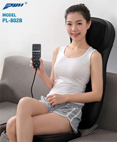 Ghế (đệm) massage ô tô toàn thân hồng ngoại sưởi ấm Puli PL-802B