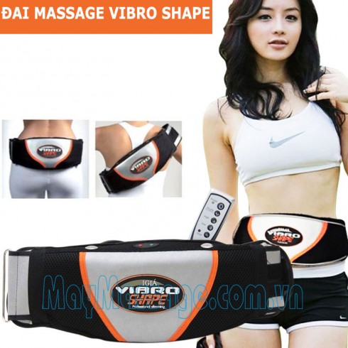 Đai massage giảm mỡ bụng Vibro Shape chính hãng