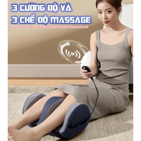 Máy massage bàn chân và bắp chân Nikio NK-183 - Động cơ 3D bấm huyệt xoay 360 độ