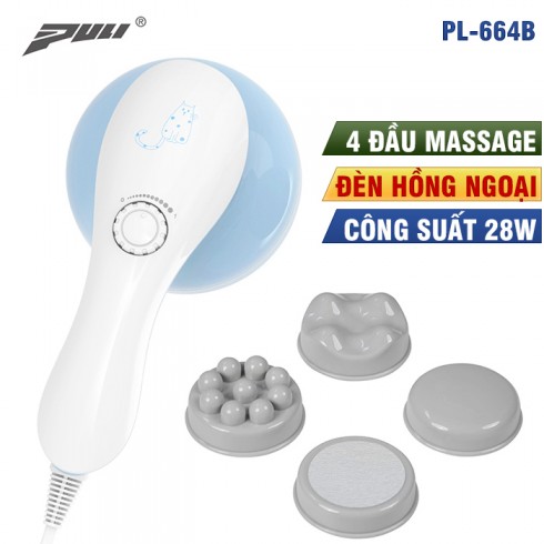 Máy massage cầm tay Puli PL-664B - 4 đầu