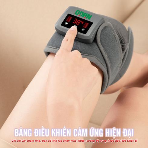 Máy massage đầu gối đa năng Nikio NK-185D - Rung nóng