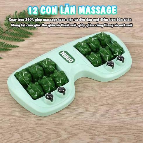 Con lăn massage chân NK-05C kiểu vuốt mèo - Bấm huyệt massage cơ bắp giảm đau và thư giãn mọi lúc mọi nơi