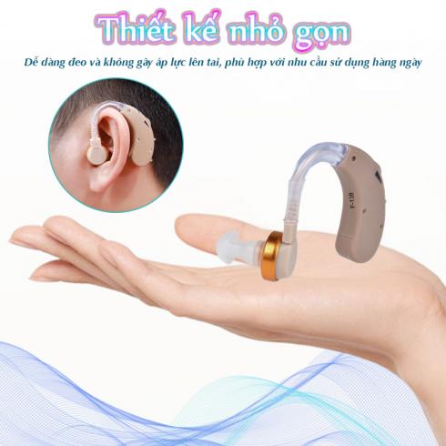 Máy trợ thính giá rẻ kiểu vòng sau tai Axon F-138