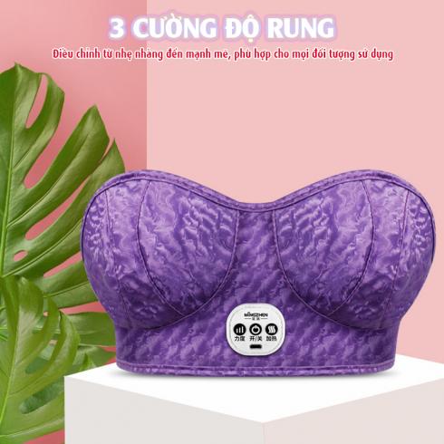 Máy massage ngực Mingzhen MZ-AM002 - Giảm thiểu tình trạng chảy xệ và nâng vòng 1 săn chắc tự nhiên