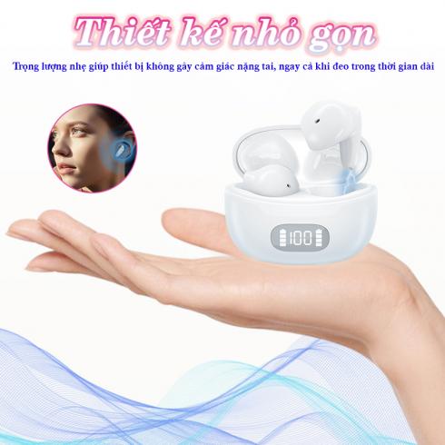 Tai nghe trợ thính siêu nhỏ FUNMIC EN-IA102B - Pin sạc cao cấp