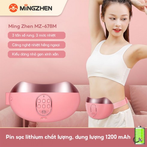 Máy massage bụng rung lắc giảm béo 3in1 Ming Zhen MZ-678M