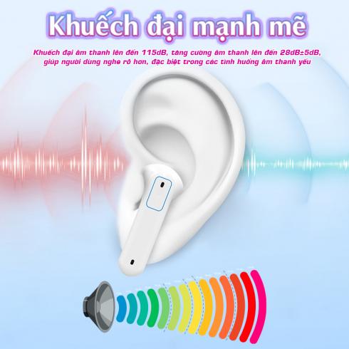 Máy trợ thính cho người già FUNMIC EN-IA102D - Dòng cao cấp kết nối Bluetooth 